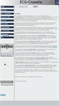 Mobile Screenshot of ecg-clopedia.nl